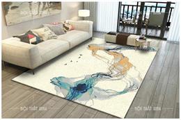 20+ mẫu thảm trải sàn phòng khách đẹp cho mùa hè
