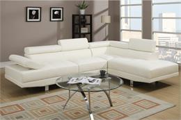 Các mẫu sofa cao cấp màu trắng cho phòng khách rộng hơn