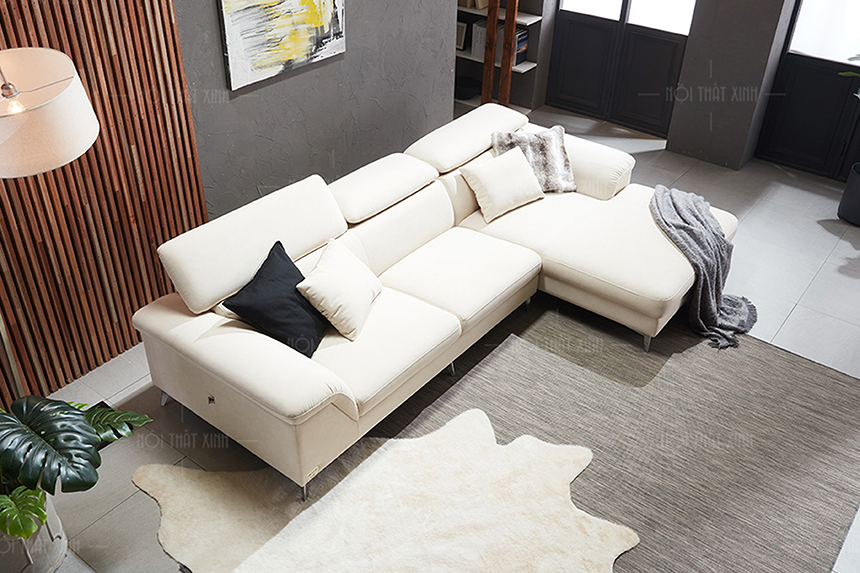 sofa vải da lộn NTX2302