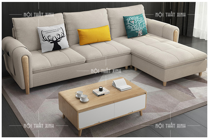 Ghế sofa vải là lựa chọn thông minh cho những ai yêu thích phong cách hiện đại. Với sự kết hợp giữa vuông vắn và mềm mại, sản phẩm hiện đại này sẽ đem lại không gian sống tiện nghi và đẳng cấp cho ngôi nhà của bạn. Từ chất liệu làm từ đồng thời lượng đến kiểu dáng đường nét hiện đại sang trọng, một chiếc ghế sofa vải đẹp giống như một tác phẩm nghệ thuật tuyệt vời trong ngôi nhà của bạn.