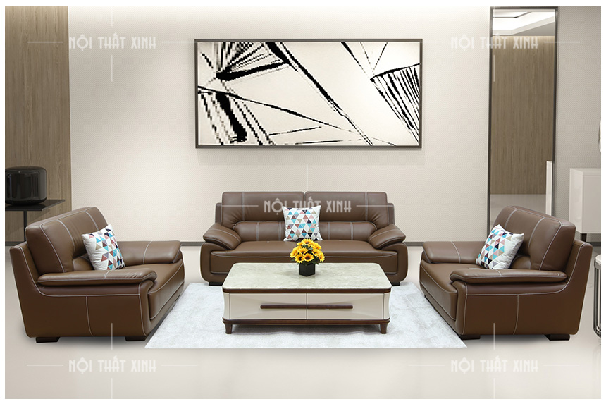 Sofa văn phòng NTX723-1 tối giản và sang trọng