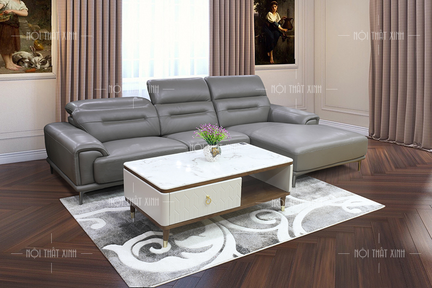 10 Bộ ghế sofa màu xám, ghi xám, xám lông chuột đẹp nhất nên mua
