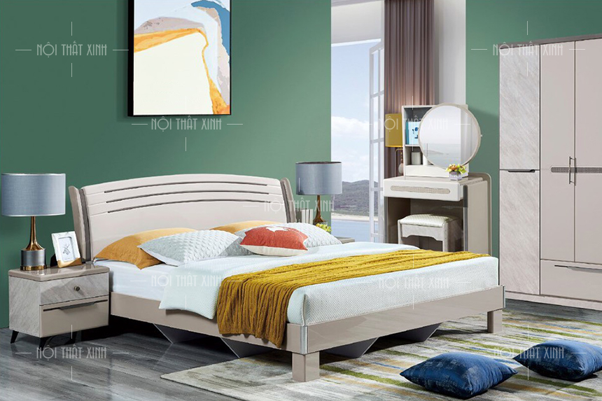 20+ mẫu giường gỗ tự nhiên hiện đại chắc chắn, bền đẹp