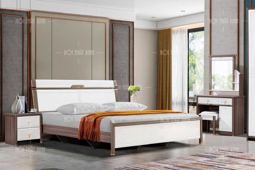 20+ mẫu giường gỗ tự nhiên hiện đại chắc chắn, bền đẹp