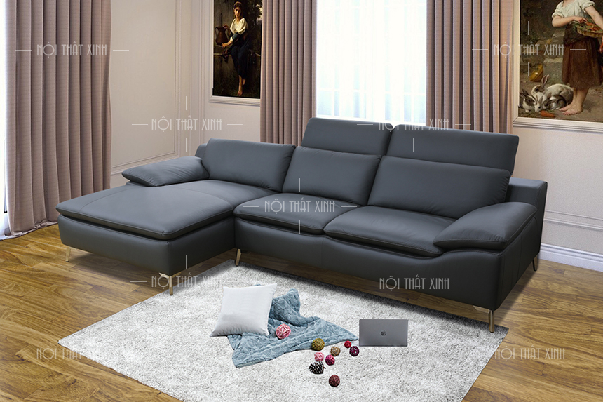 các mẫu sofa màu đen thiết kế tinh tế và sang trọng