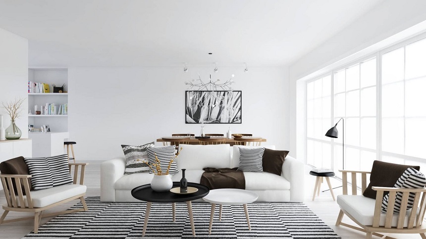 Ghế sofa màu trắng: Gam màu sắc cho mọi không gian sống