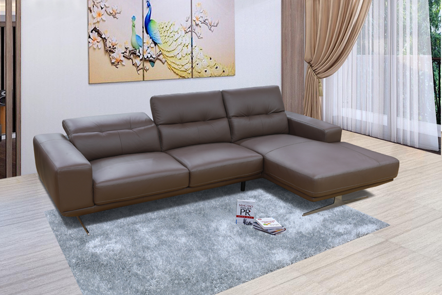 mẫu sofa góc đơn giản