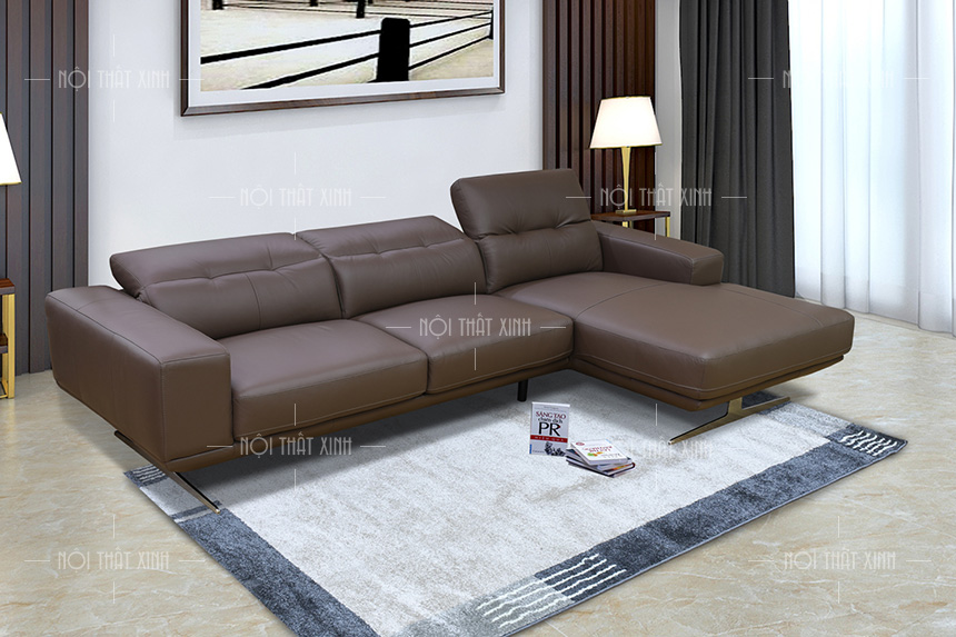 Sofa da nhập khẩu Malaysia H9090-G