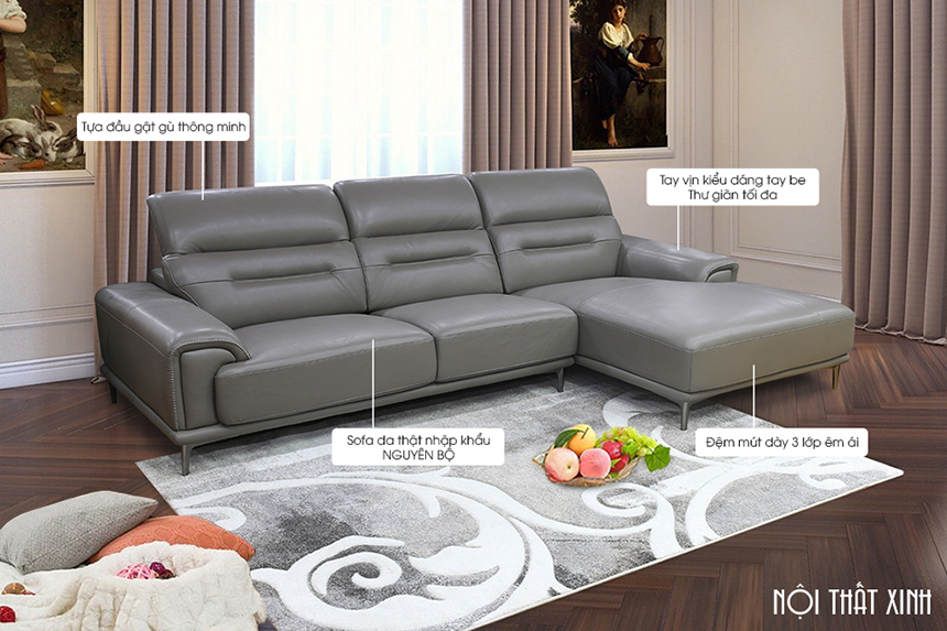 Từ A-Z các mẫu sofa phòng khách lớn rộng hợp mọi không gian